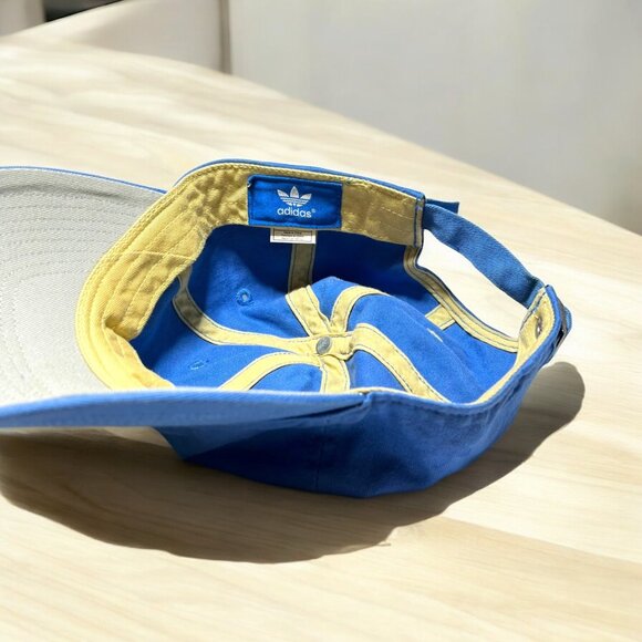 Adidas UCLA Bruins Blue Baseball Cap With Adjustable Strap Vintage look Logo - Picture 6 of 8